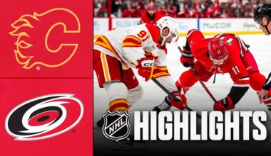 Flames vs. Hurricanes | NHL Highlights | November 30, 2025