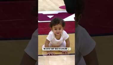 The most adorable baby race going down in Cleveland 🥹