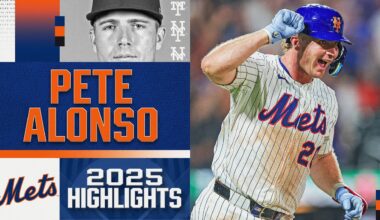 Pete Alonso became the Mets' all-time home run KING in 2025! 👑 (Full season highlights) 🐻‍❄️