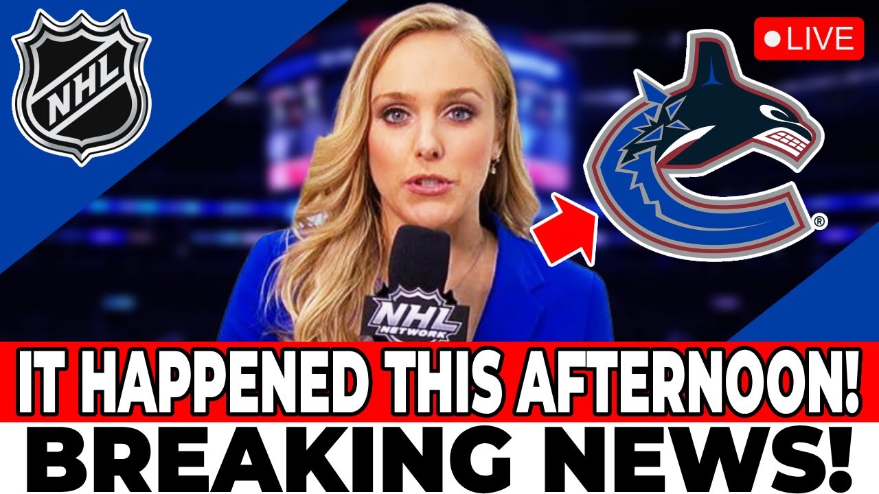 AVALANCHE: CANUCKS MANAGEMENT CONFIRMS TRADE? NHL IN DESPAIR! VANCOUVER CANUCKS NEWS TODAY!