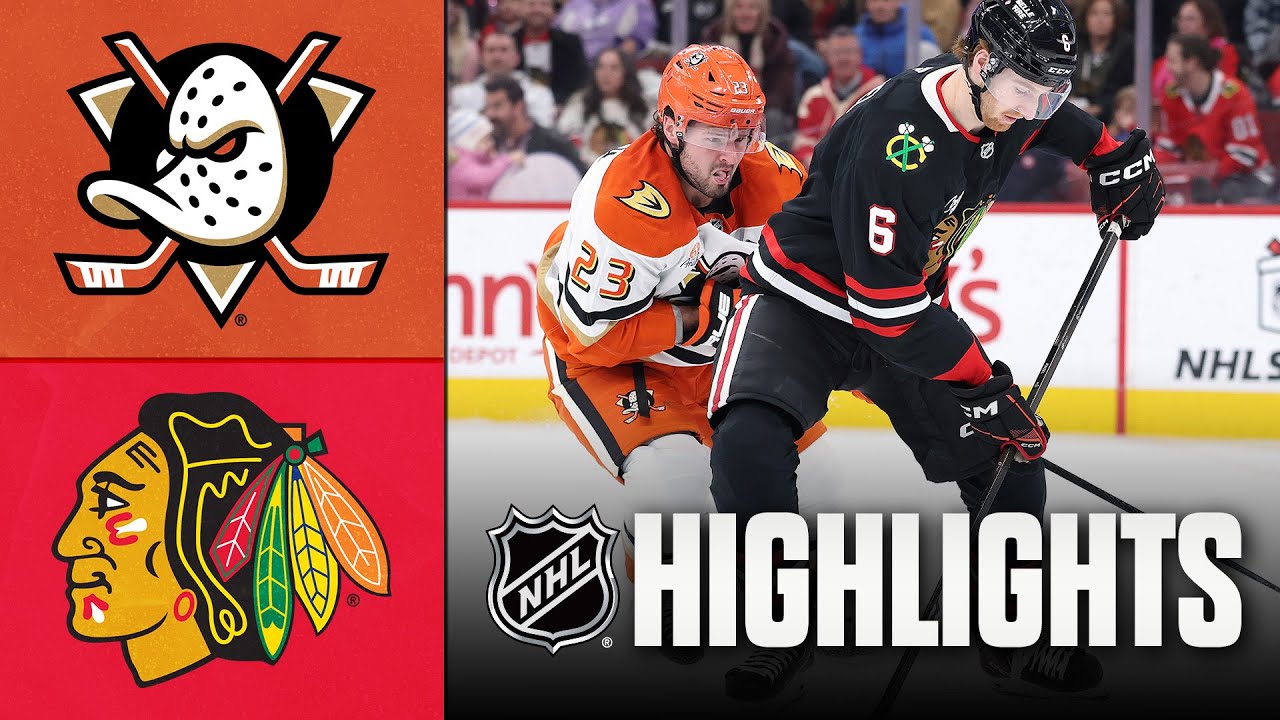 Ducks vs. Blackhawks | NHL Highlights | November 30, 2025