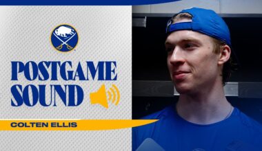 "Boys Bailed Me Out There" | Colten Ellis After Buffalo Sabres Shootout Win Over Minnesota Wild