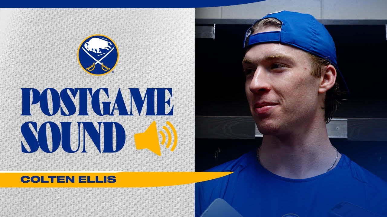 "Boys Bailed Me Out There" | Colten Ellis After Buffalo Sabres Shootout Win Over Minnesota Wild
