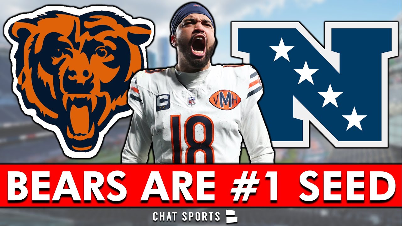 🚨BREAKING NEWS🚨 Chicago Bears Are #1 Seed In NFC Entering December