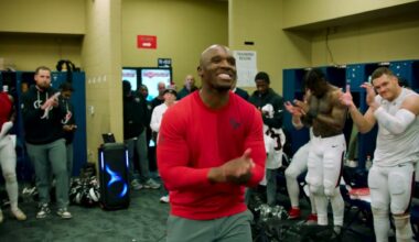 Texans Locker Room Celebration After Beating the Colts | Full Postgame Speech
