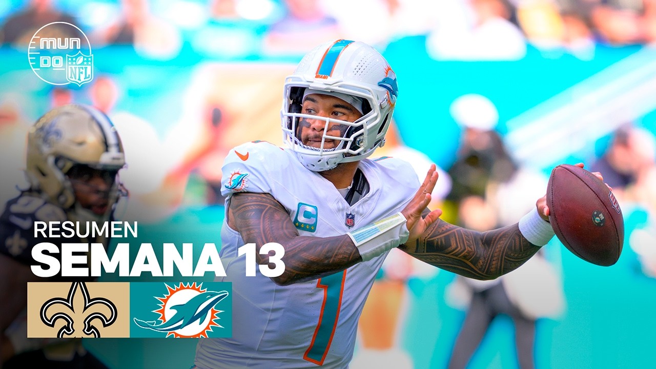 New Orleans Saints vs. Miami Dolphins | Resumen NFL en español - Semana 13 | NFL Highlights 2025