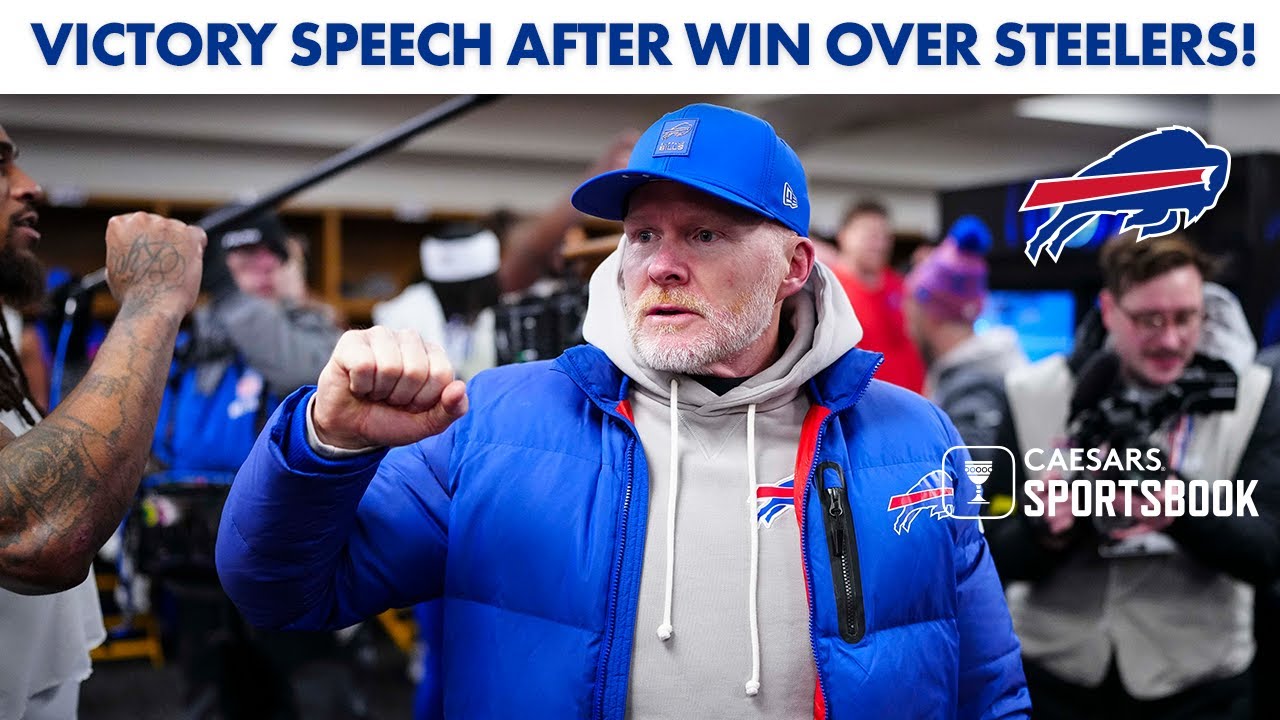 Exclusive Access | Inside The Buffalo Bills Locker Room After Win Over Steelers!