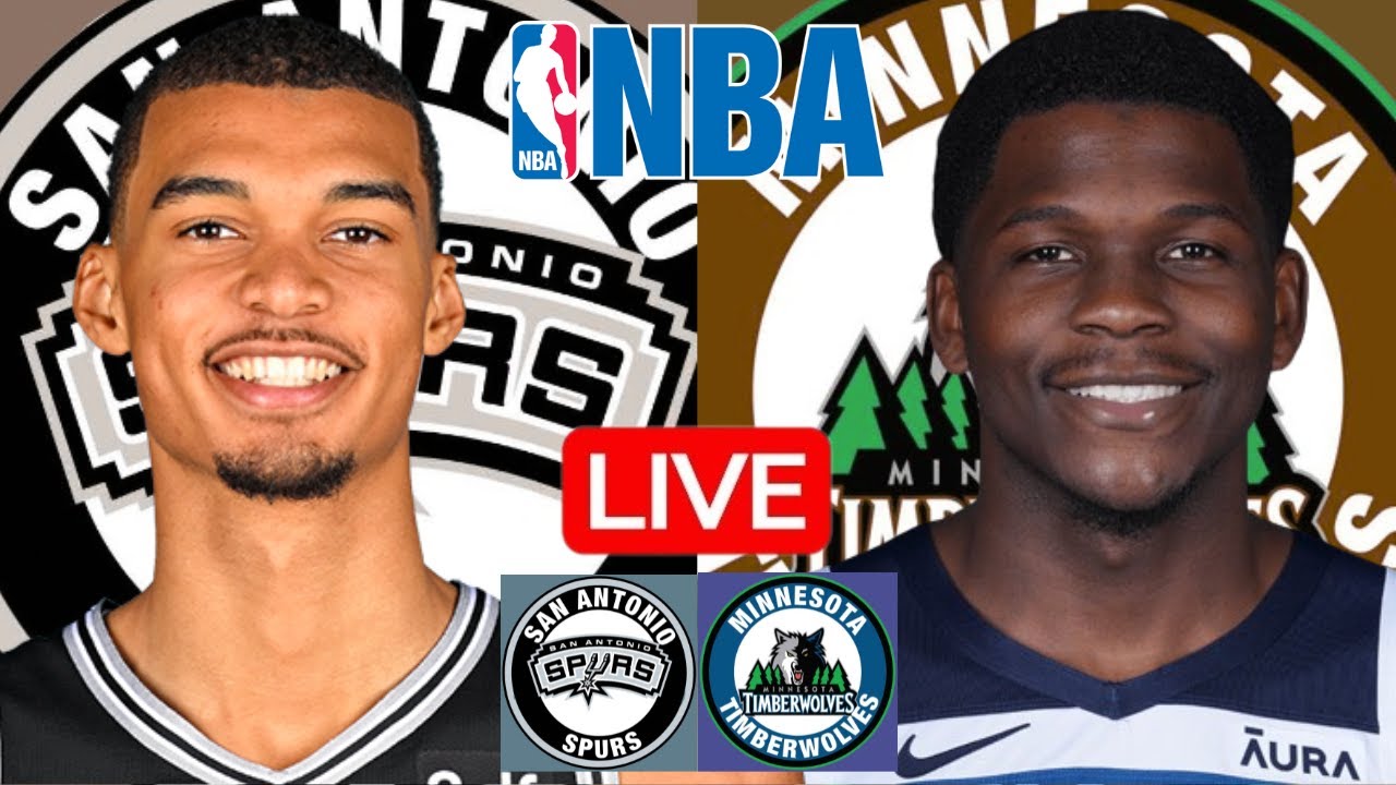 LIVE: SAN ANTONIO SPURS vs MINNESOTA TIMBERWOLVES | NBA | PLAY BY PLAY | SCOREBOARD