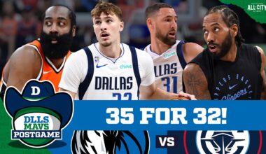 Cooper Flagg And Klay Thompson With HUGE Performances In Mavs Win Vs. Clippers | DLLS MAVS POSTGAME