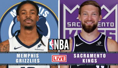 MEMPHIS GRIZZLIES VS SACRAMENTO KINGS | NBA LIVE TODAY | PLAY-BY-PLAY SCOREBOARD 2025