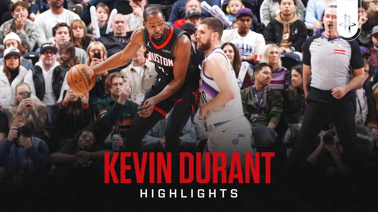 Kevin Durant (25 points) Highlights vs. Utah Jazz