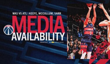 Media Availability: Head Coach Brian Keefe, CJ McCollum, and Alex Sarr | 11.25.25