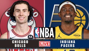 CHICAGO BULLS VS INDIANA PACERS | NBA LIVE TODAY | PLAY-BY-PLAY SCOREBOARD 2025