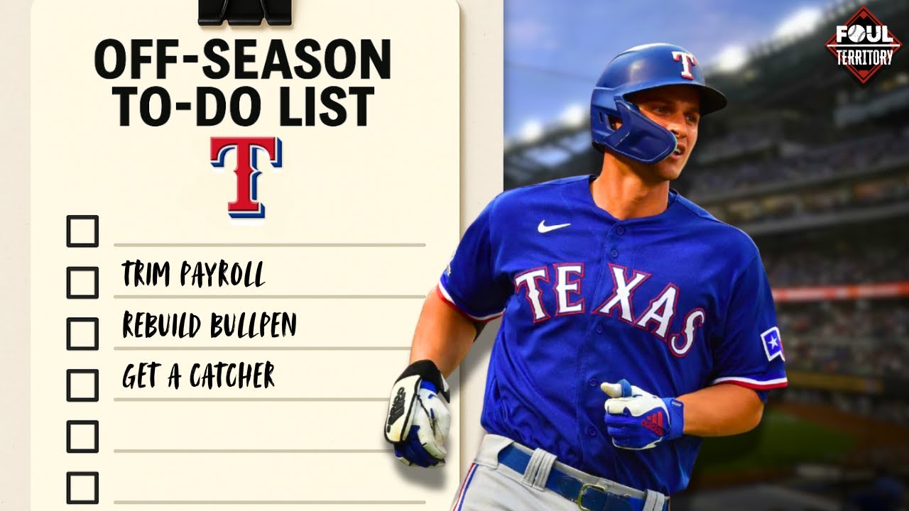 Texas Rangers Offseason To-Do List with Evan Grant