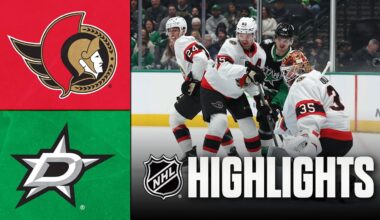 Senators vs. Stars | NHL Highlights | November 30, 2025