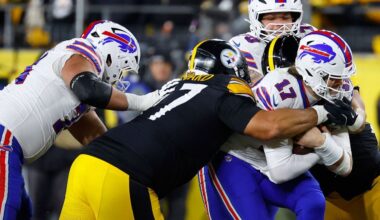 Heyward says Bills QB Allen purposefully kneed him in Steelers' loss