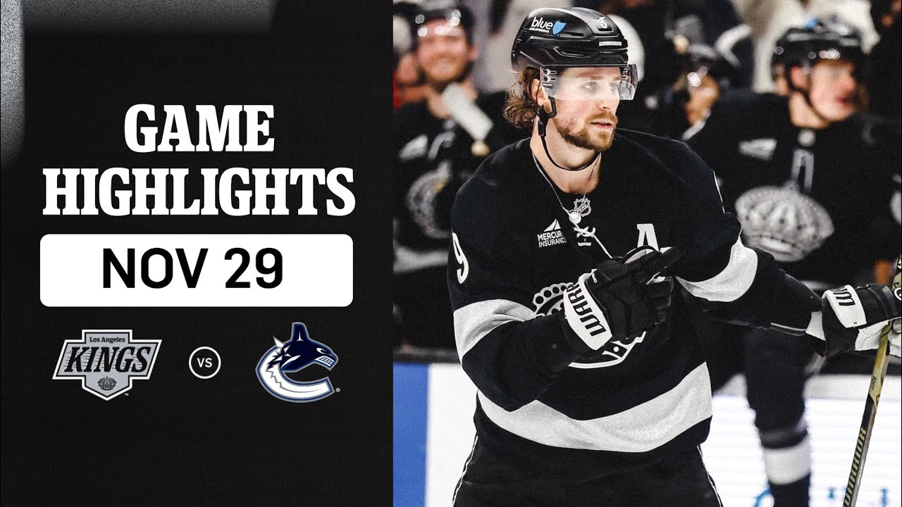 HIGHLIGHTS: Vancouver Canucks vs LA Kings | 11.29.25