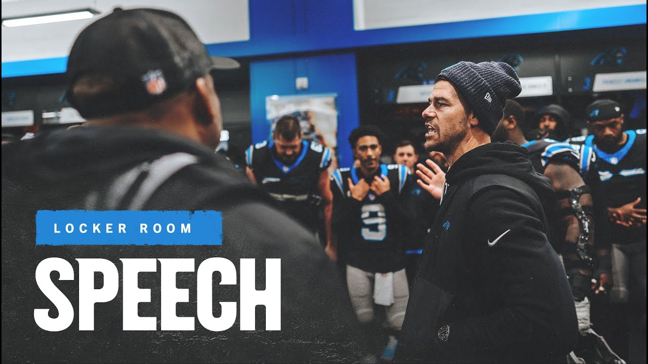 Carolina Panthers Victory Speech vs Rams | Week 13