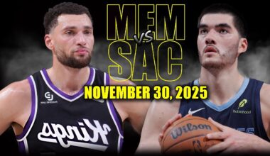 Memphis Grizzlies vs Sacramento Kings Full Game Highlights - November 30, 2025 | NBA Season