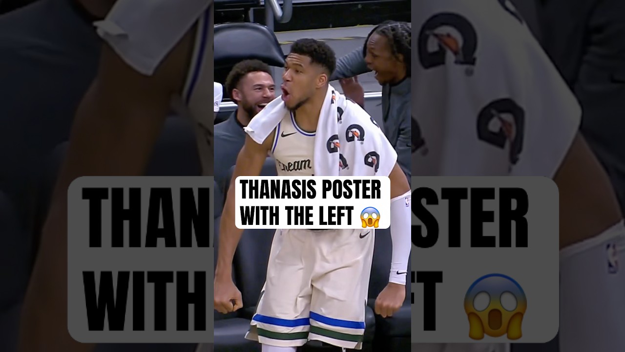 Thanasis had Bucks bench fired up 😤🔥