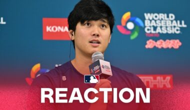 Reacting to Shohei Ohtani's announcement that he will play for Team Japan in 2026 🇯🇵