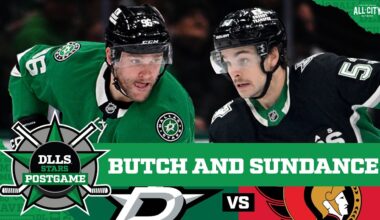 Wyatt Johnston Hat Trick Leads Stars To 6-1 Rout Of Senators | DLLS STARS POSTGAME
