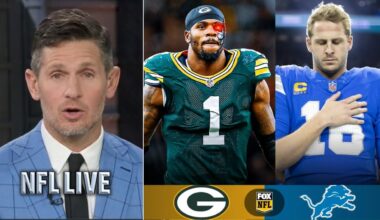 NFL LIVE | Jared Goff is NOTHING against Packers - Dan Orlokvsy believes Micah Parson sinks Lions