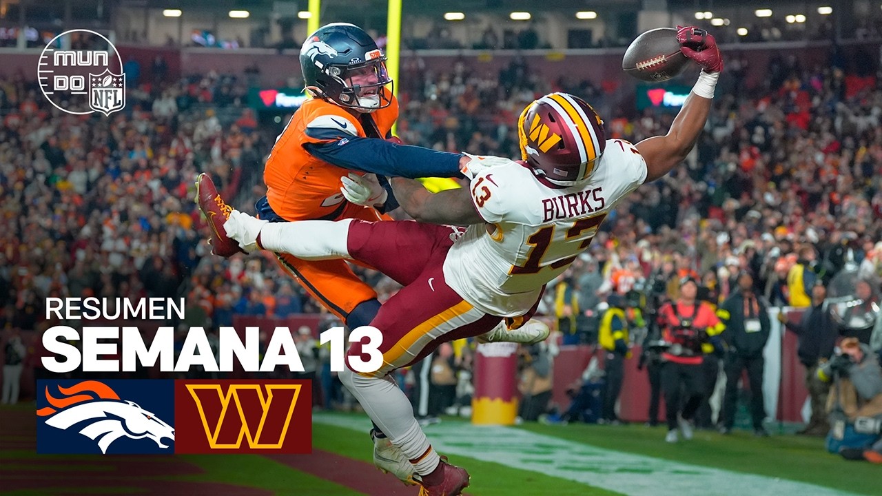 Denver Broncos vs. Washington Commanders | Resumen NFL en español - Semana 13 | NFL Highlights 2025