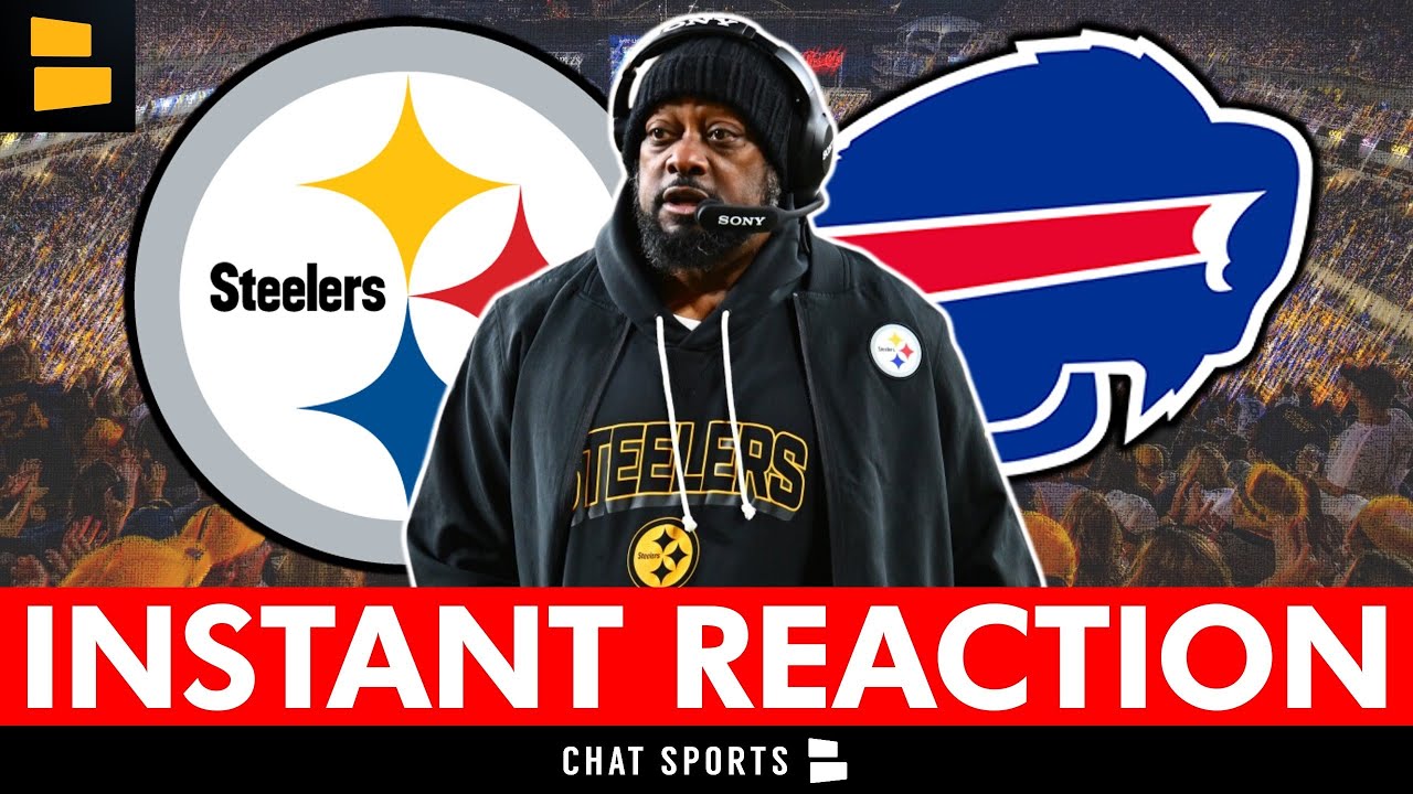 Steelers News: INSTANT REACTION After 26-7 LOSS vs. The Bills | The Wheels Are Falling Off, Folks…