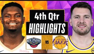 Los Angeles Lakers vs Orleans Pelicans Full Game Highlights 4th Qtr P2| Nov 30| 2025 NBA Highlights