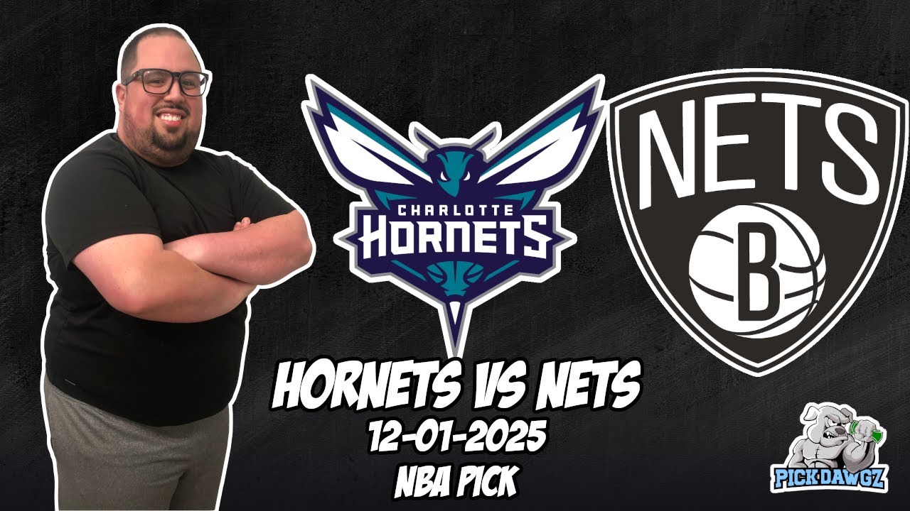 Charlotte Hornets vs Brooklyn Nets 12/1/25 NBA Free Picks & Prediction | NBA Tips