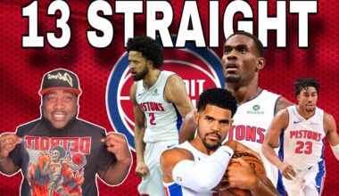 The Detroit Pistons are HOT🔥 || 13 Game WIN Streak!!!
