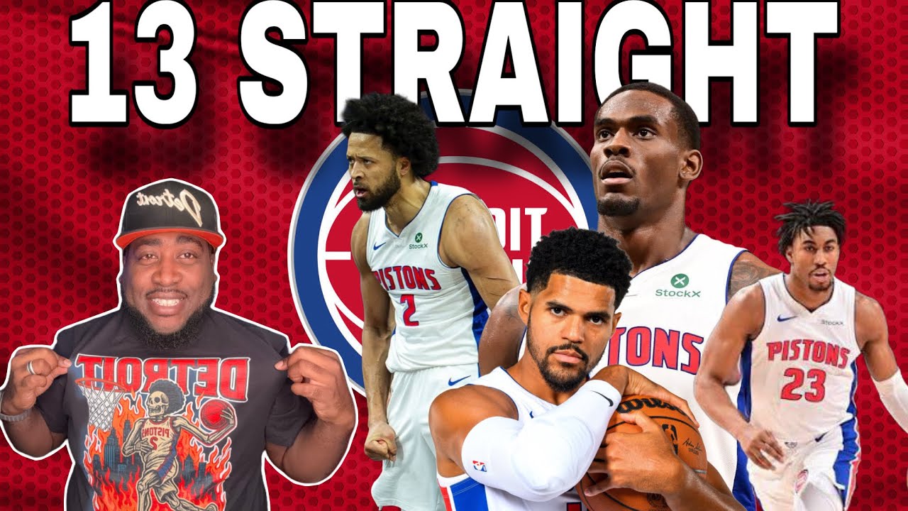 The Detroit Pistons are HOT🔥 || 13 Game WIN Streak!!!