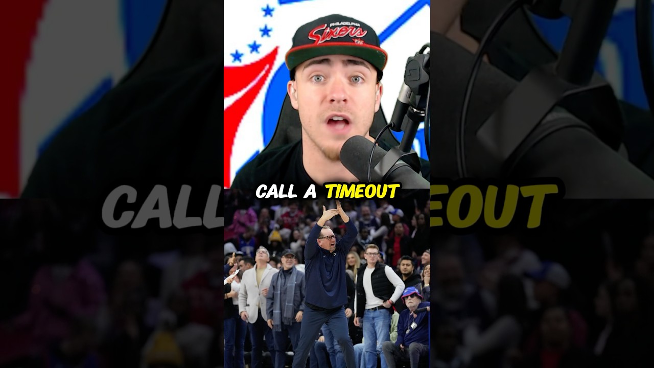 The Sixers CHOKED & Nick Nurse Got CHEATED… & Minute Restrictions Are ANNOYING! #76ers #Sixers #NBA