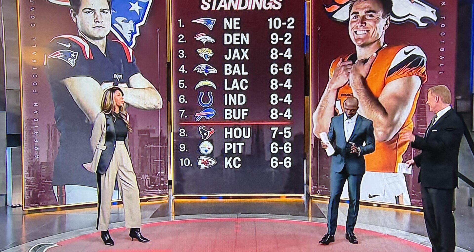 Sexy-ass AFC standings…