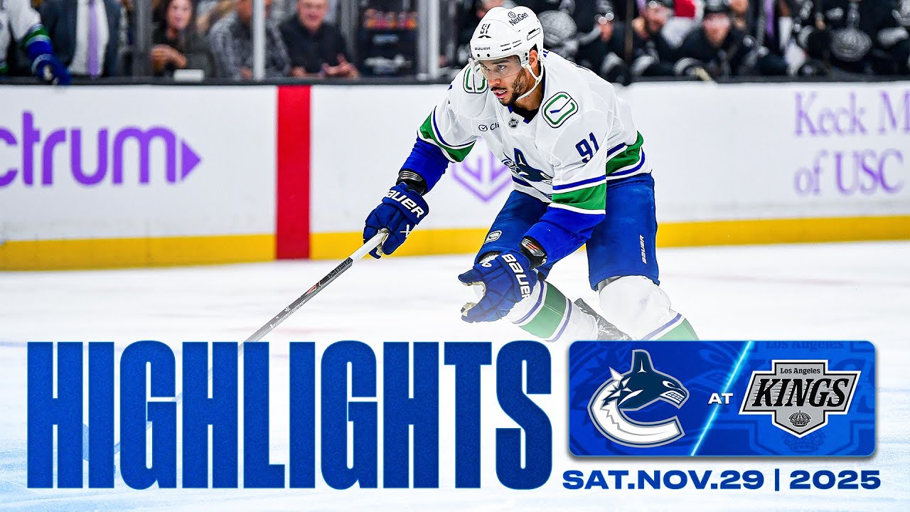 Game in 10 | Canucks at Kings Highlights (Nov 29, 2025)
