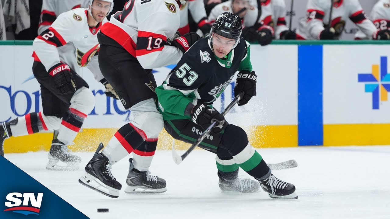Johnston Picks up Fourth Career Hat Trick As Stars Rout Senators