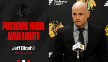 "There's tons of time left." | Jeff Blashill Postgame 11.30.25