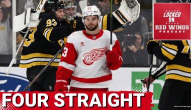 Four game losing streak — Red Wings lose back-to-back against Atlantic foes Lightning & Bruins