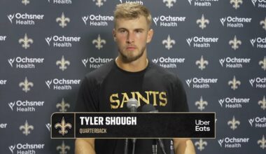Tyler Shough | Saints-Dolphins Postgame | 2025 NFL Week 13
