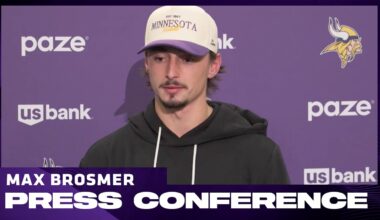 Max Brosmer on His First NFL Start: It Was A Tough Day