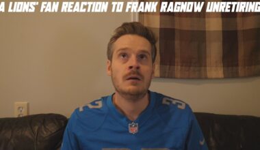 A Lions' Fan Reaction to Frank Ragnow Unretiring