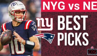 New York Giants vs New England Patriots Best Picks & Predictions!