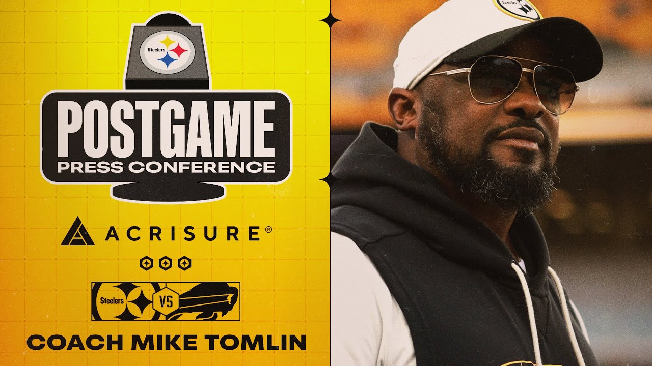 Coach Mike Tomlin Postgame Press Conference (Week 13 vs Buffalo Bills) | Pittsburgh Steelers