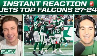 New York #Jets BEAT Atlanta #Falcons REACTION (FULL BADLANDS)