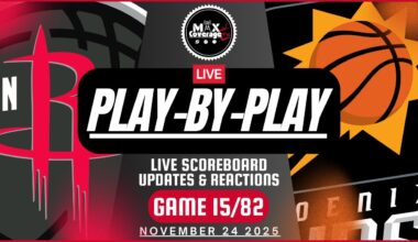 🔴LIVE - Houston Rockets vs Phoenix Suns - Play-By-Play & Reactions (11/24/25)