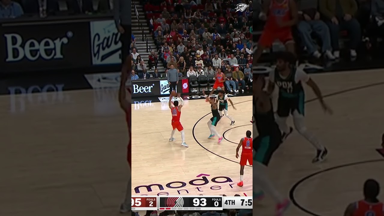 Fourth quarter was the difference maker 🤝 #okcthunder