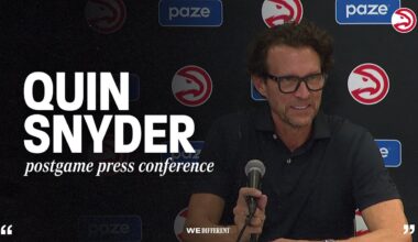 Hawks vs. 76ers Postgame Press Conference: Quin Snyder