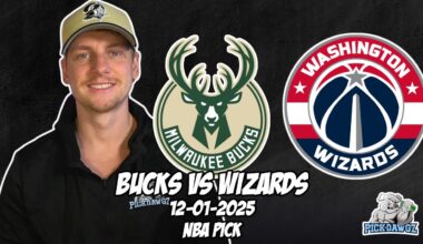 Milwaukee Bucks vs Washington Wizards 12/1/25 NBA Free Picks & Prediction | NBA Betting Tips