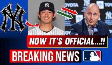 Yankees Breaking News: Domínguez/Jones Trade Shock, Peralta Blockbuster, Imai Signing Boost